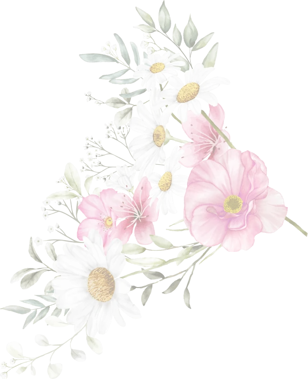 Kvetinový dekoratívny prvok